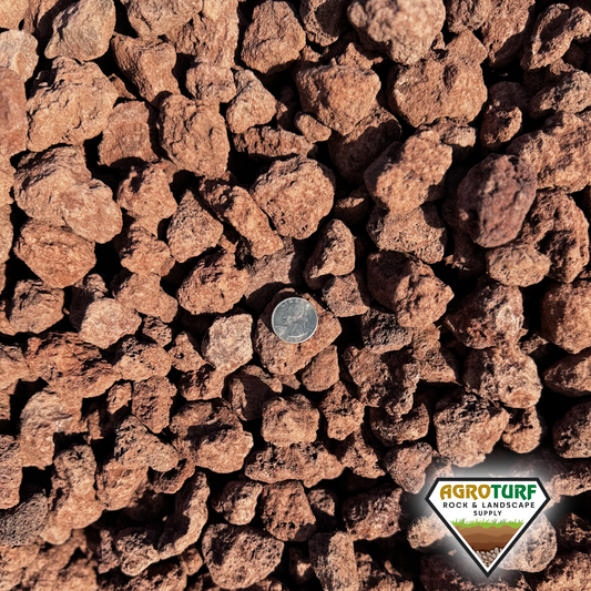 Red Lava Rock