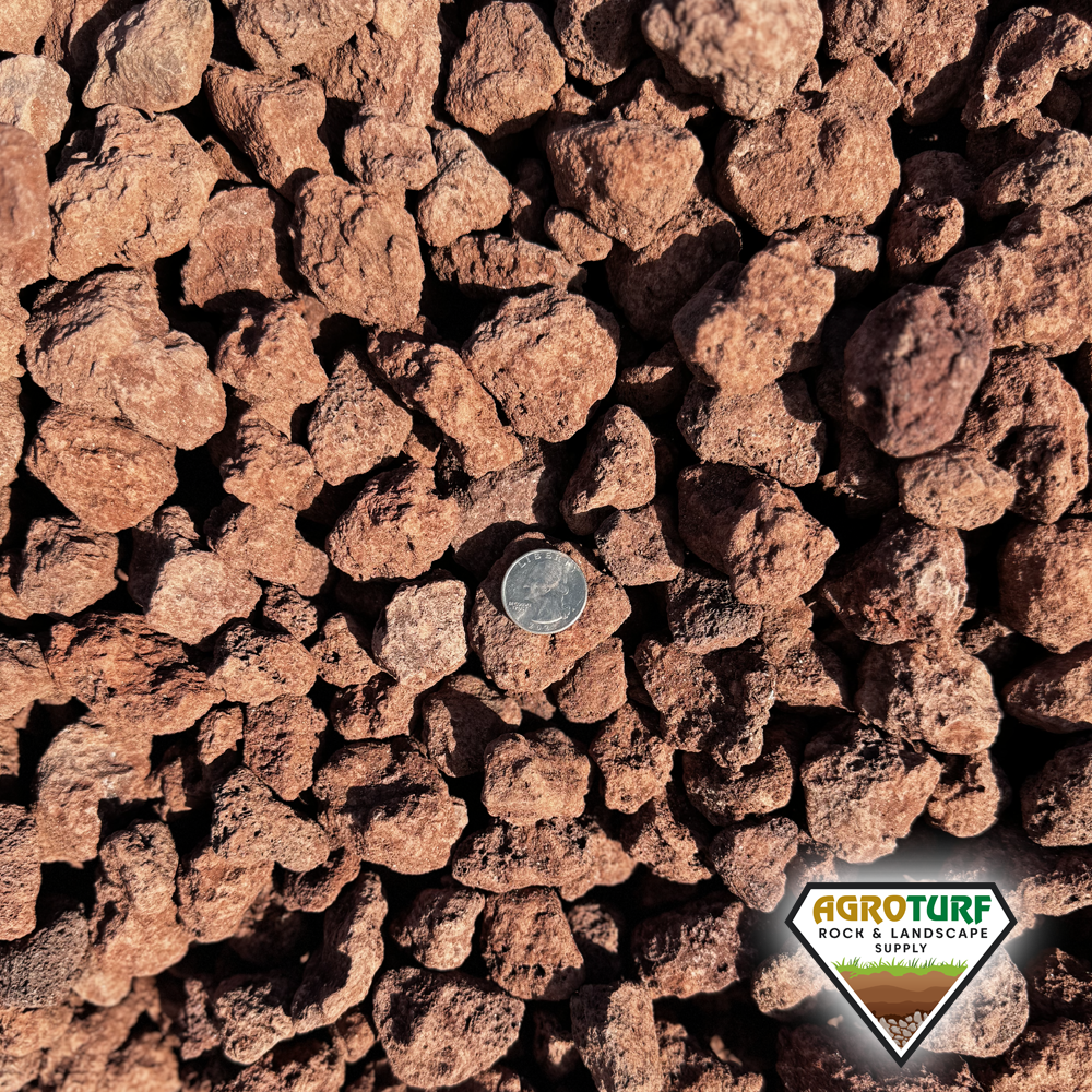 Red Lava Rock